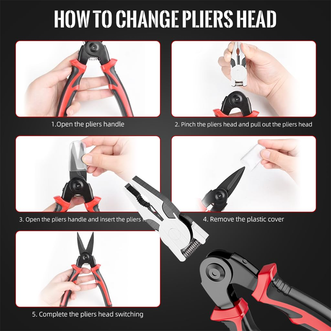 5-in-1 Multifunctional Pliers Tool Set