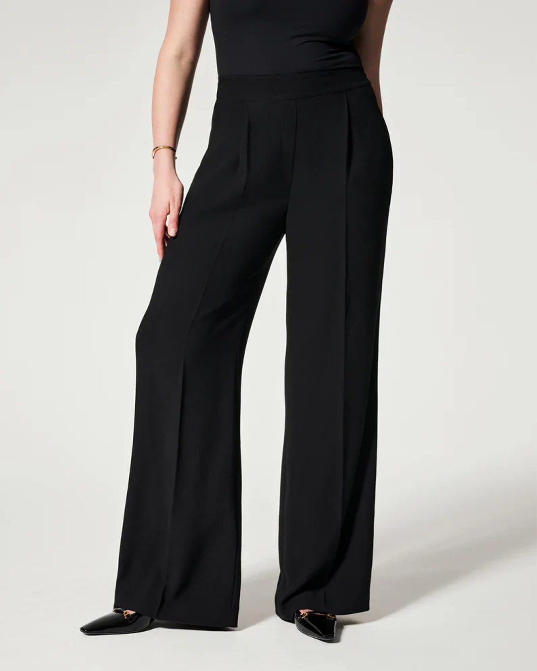 Crepe Pleated Women Trousers