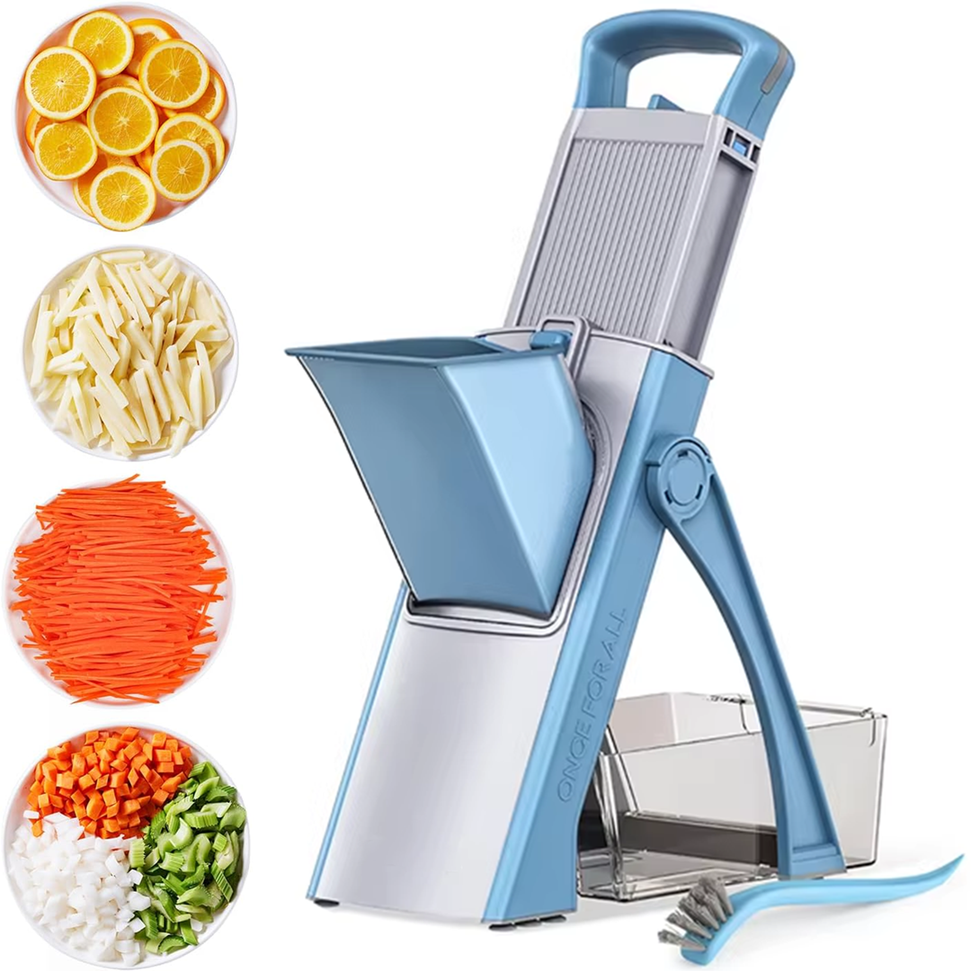 5-in-1 Safe Vegetable Cutter | Fast and Easy Food Prep Tool