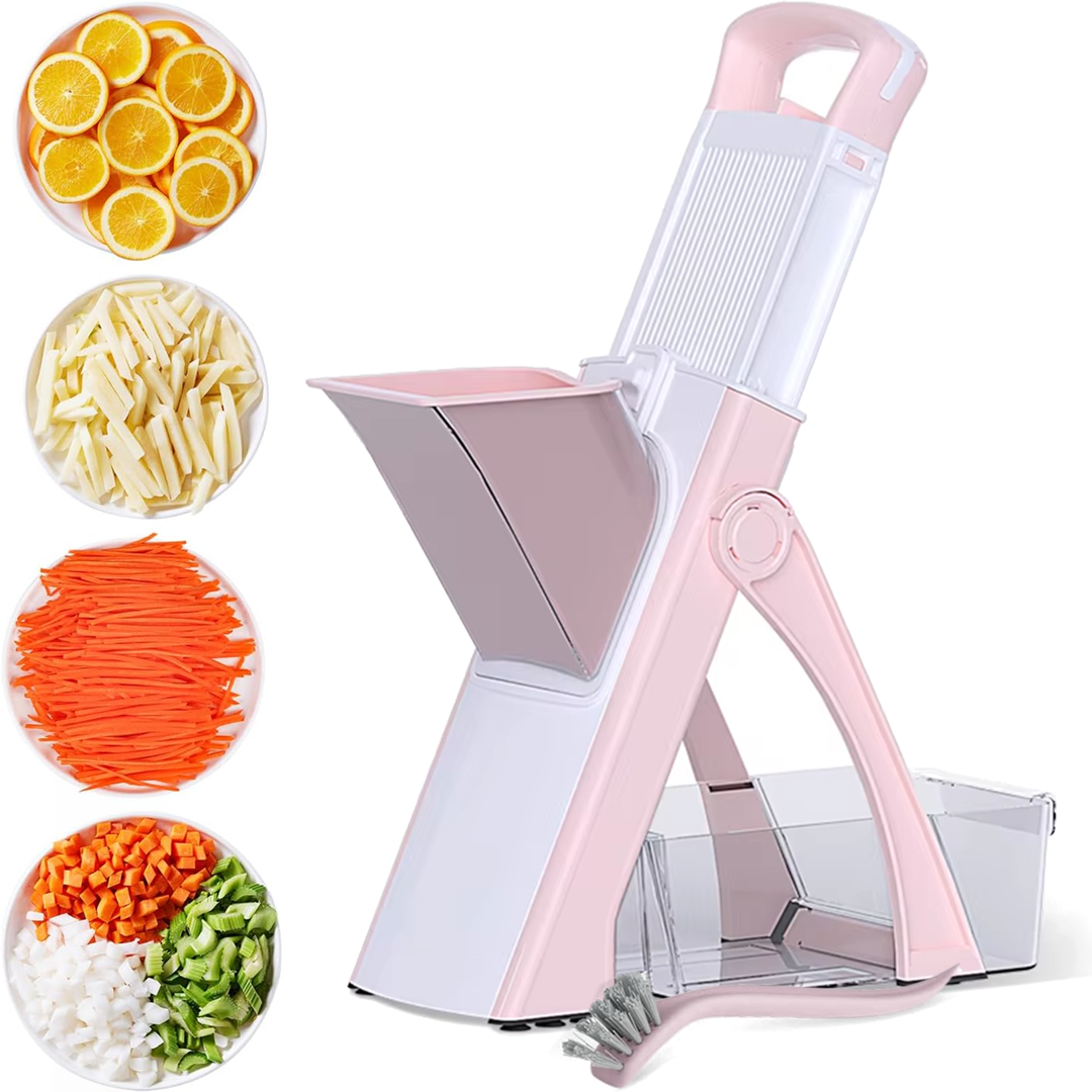 5-in-1 Safe Vegetable Cutter | Fast and Easy Food Prep Tool