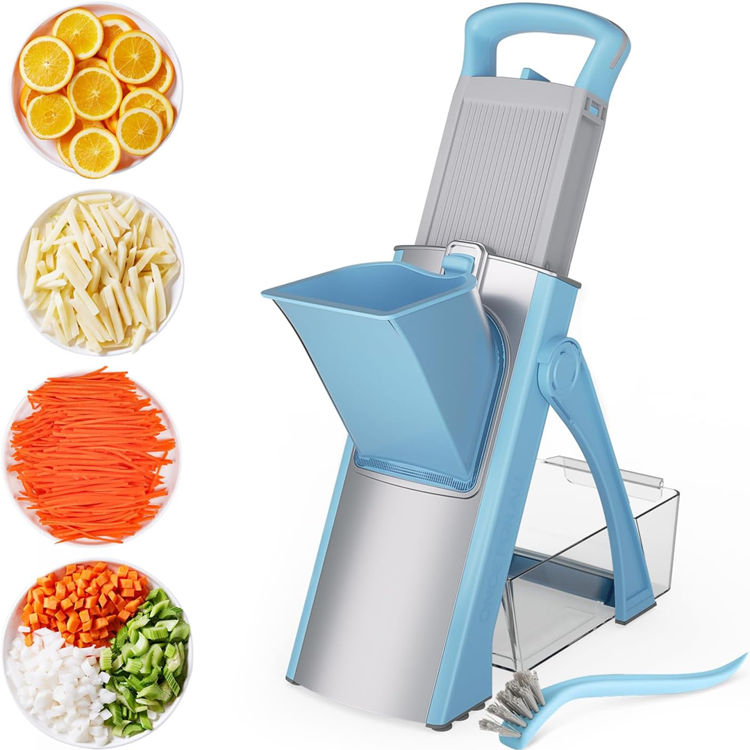 5-in-1 Safe Vegetable Cutter | Fast and Easy Food Prep Tool