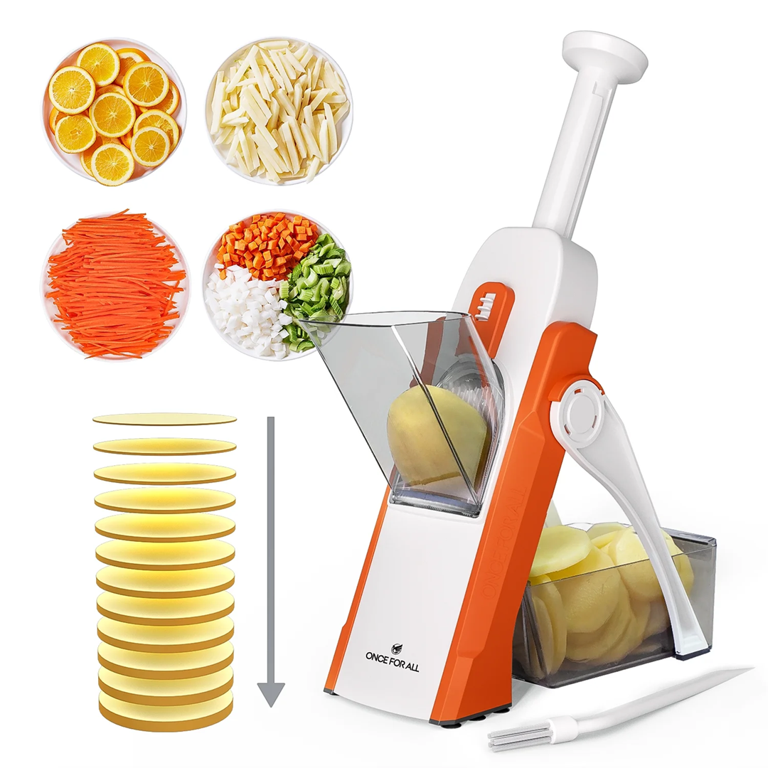 5-in-1 Safe Vegetable Cutter | Fast and Easy Food Prep Tool