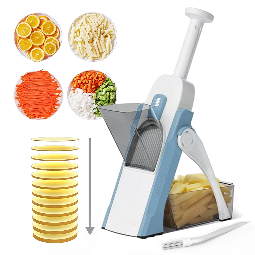 5-in-1 Safe Vegetable Cutter | Fast and Easy Food Prep Tool
