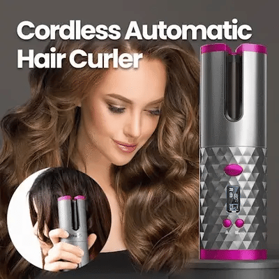 Quick Curl: Wireless Automatic Portable Hair Curler