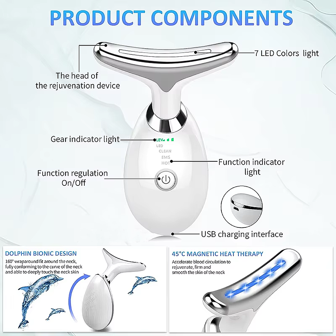 7-in-1 Anti-Aging Skin-Tightening Massager