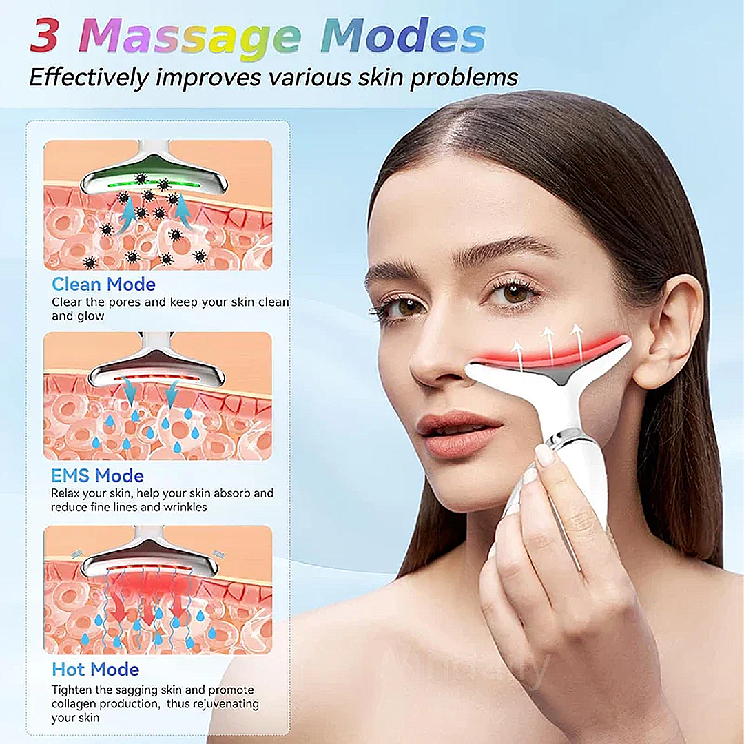 7-in-1 Anti-Aging Skin-Tightening Massager