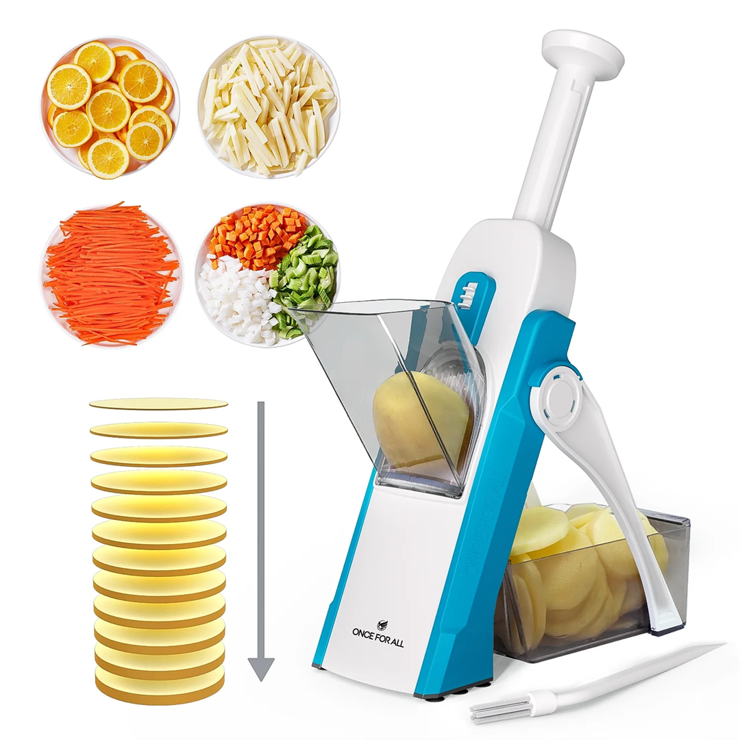 5-in-1 Safe Vegetable Cutter | Fast and Easy Food Prep Tool