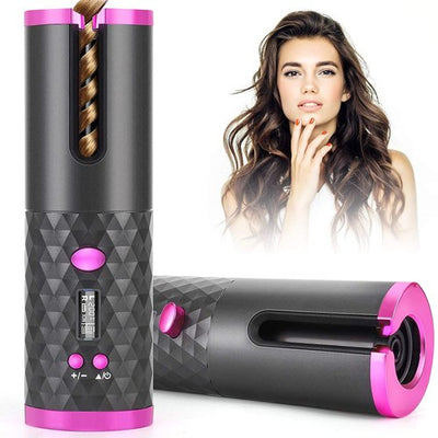 Quick Curl: Wireless Automatic Portable Hair Curler