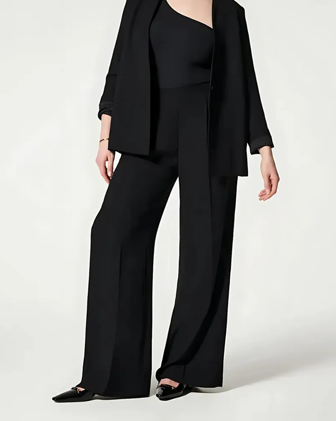 Crepe Pleated Women Trousers