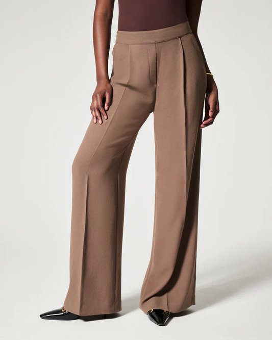 Crepe Pleated Women Trousers