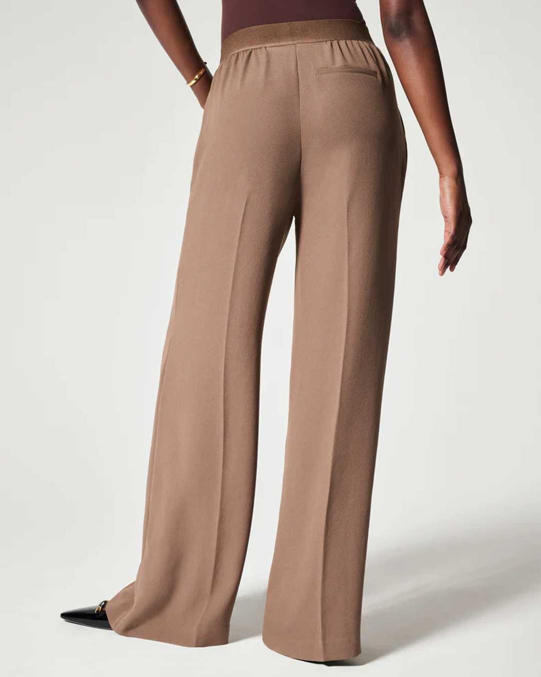 Crepe Pleated Women Trousers
