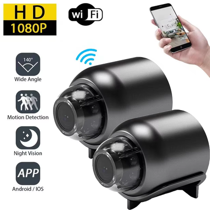 Mini Camera - Ultimate Home Security (Free 16GB SD card included)