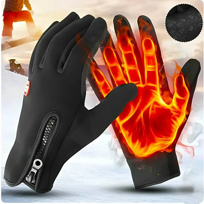 Touchscreen and Waterproof Heated Gloves