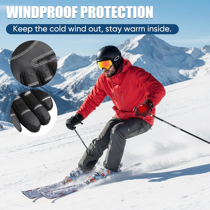 Touchscreen and Waterproof Heated Gloves