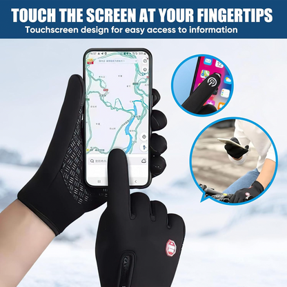 Touchscreen and Waterproof Heated Gloves