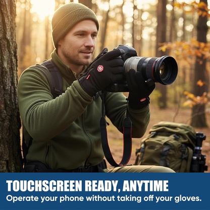 Touchscreen and Waterproof Heated Gloves