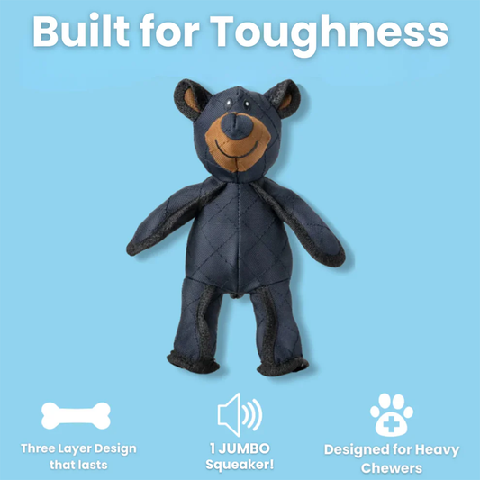 2025 New Mighty Bear Pet Toy For Heavy Chewers