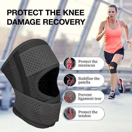 Premium Adjustable Knee Brace for Pain Relief and Performance