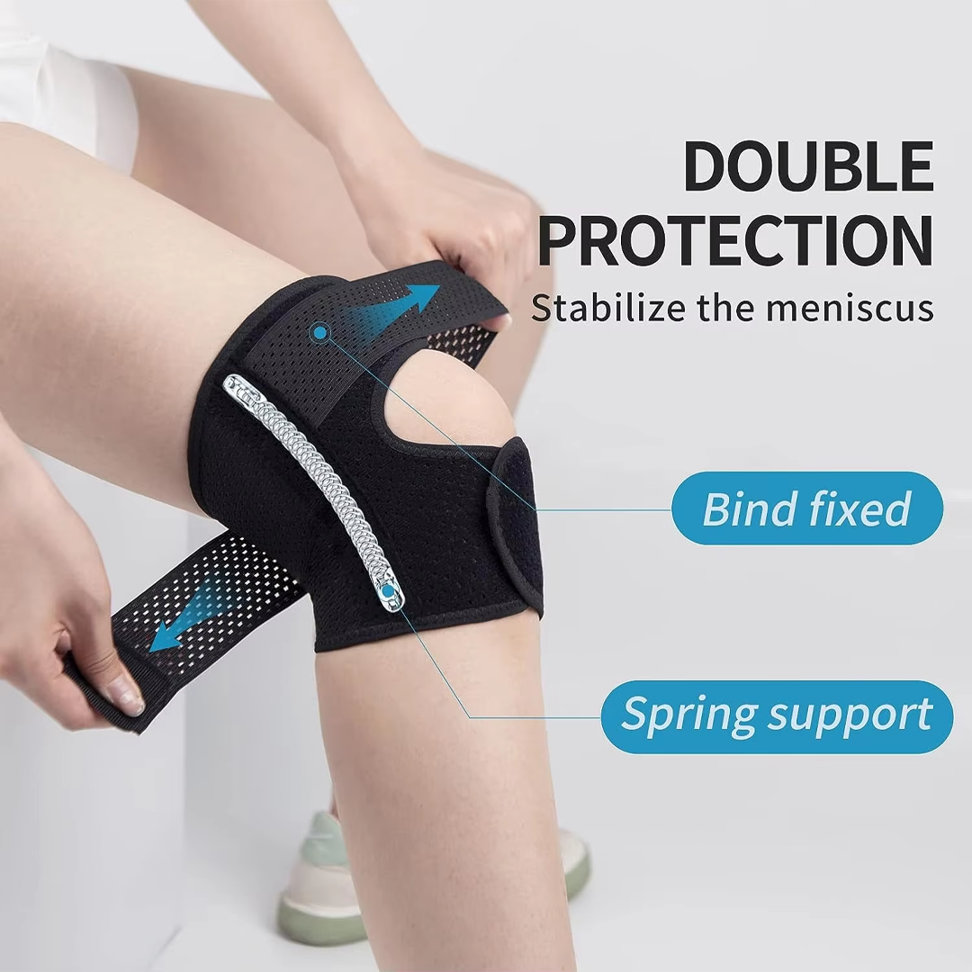 Premium Adjustable Knee Brace for Pain Relief and Performance